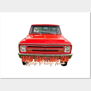 1968 Chevrolet K10 Stepside Pickup Truck Posters and Art